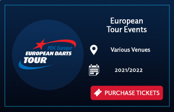 pdc darts european tour tickets
